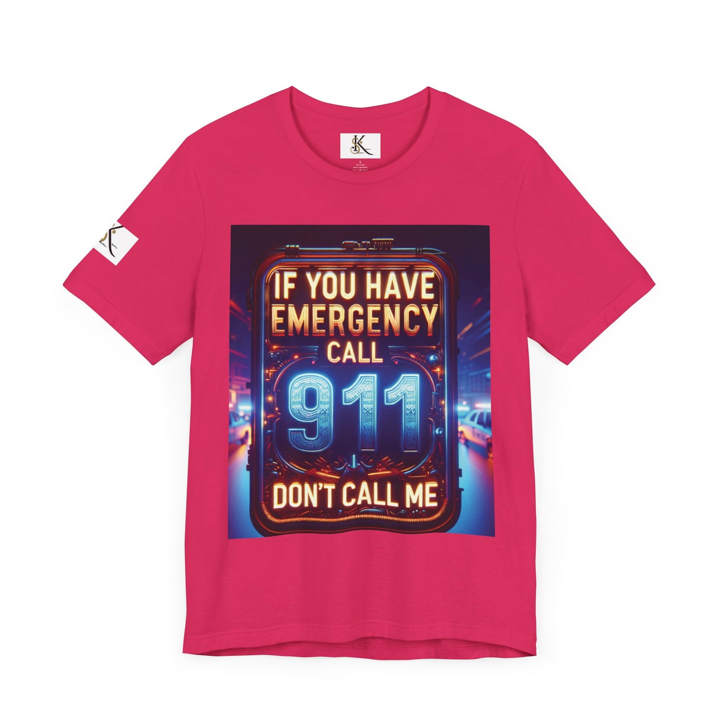 Emergency Contact | Unisex Jersey Short Sleeve Tee