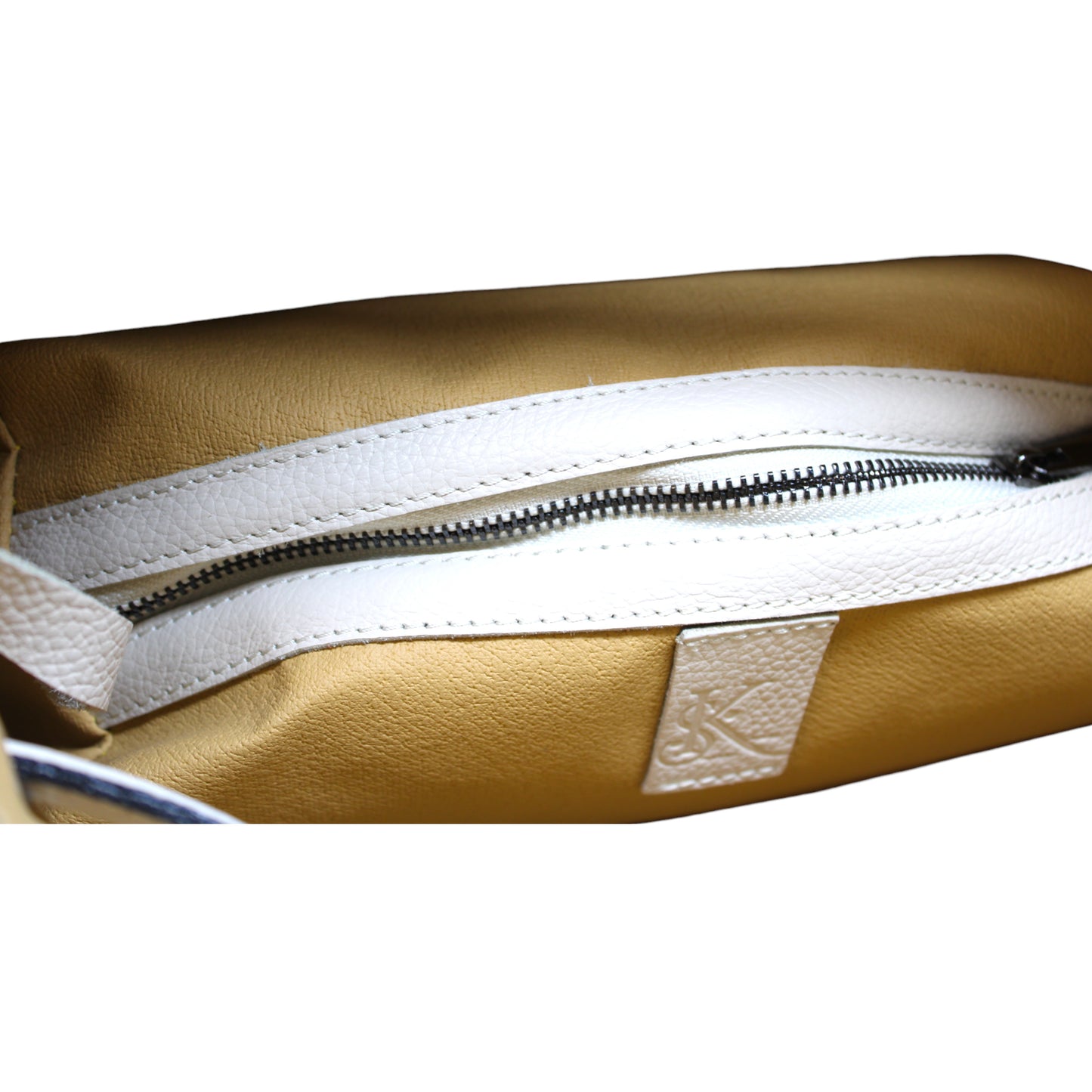 Brooke - Beige Tote Bag | Luxurious Pebbled Leather Handbag