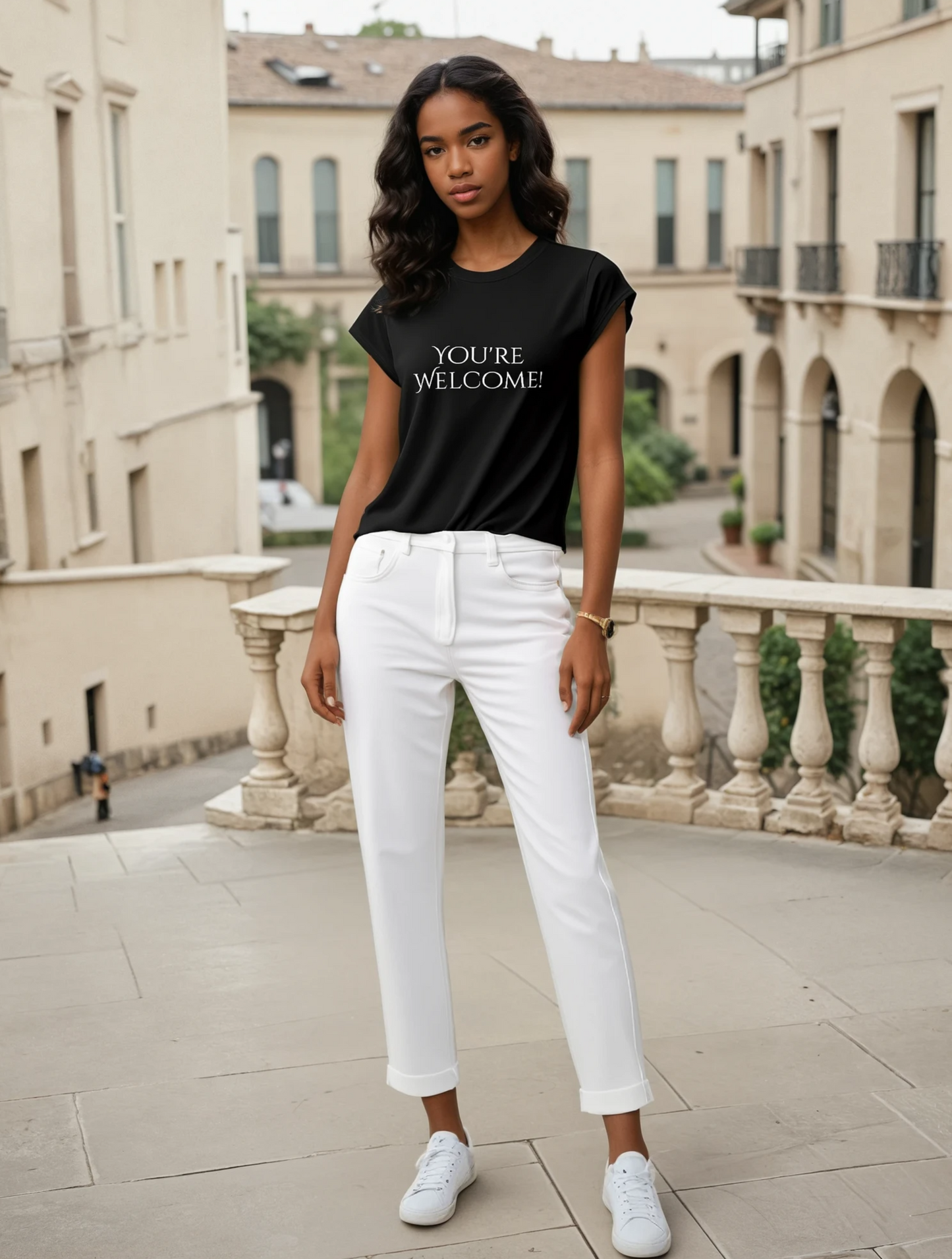 You're Welcome | Women's Softstyle Tee