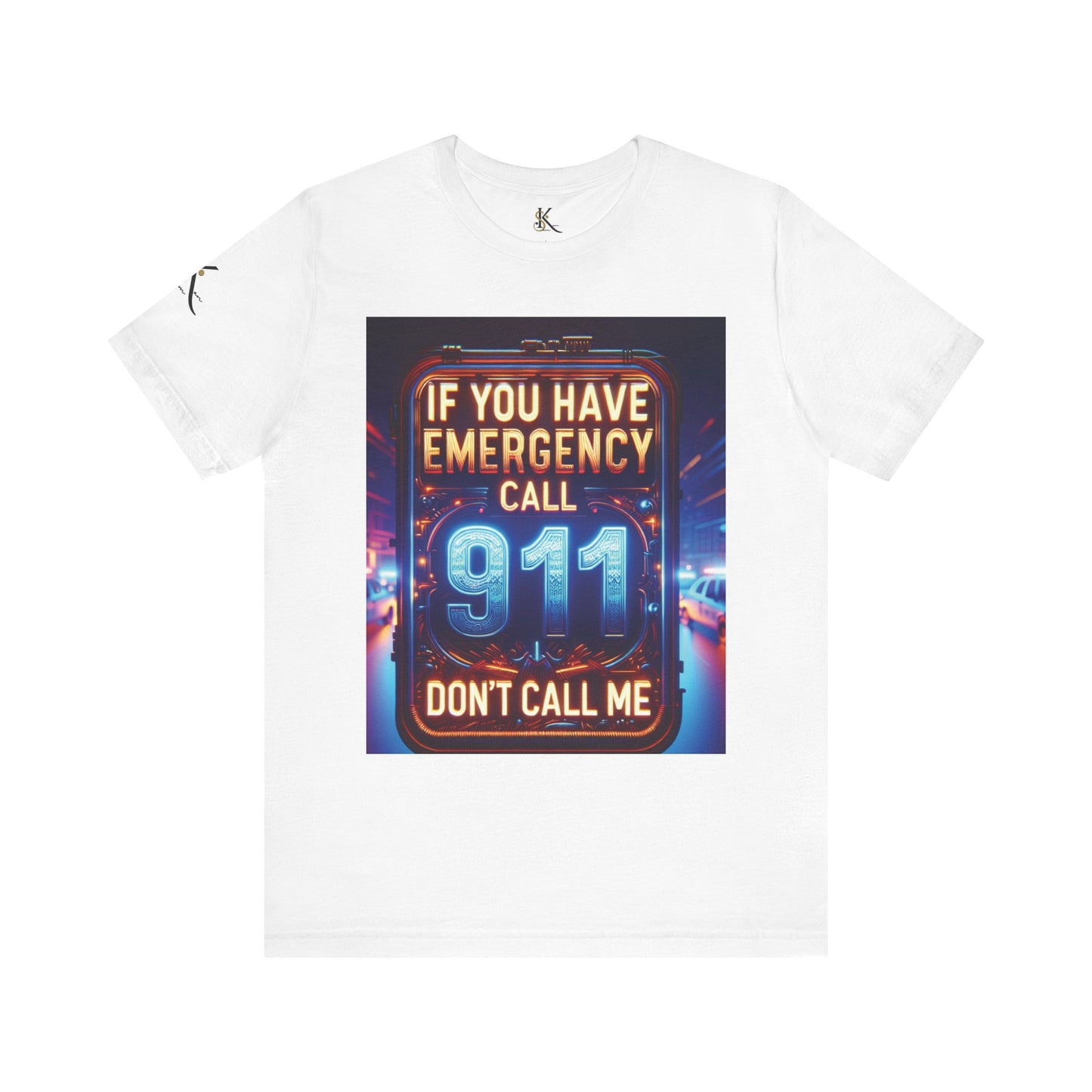 Emergency Contact | Unisex Jersey Short Sleeve Tee