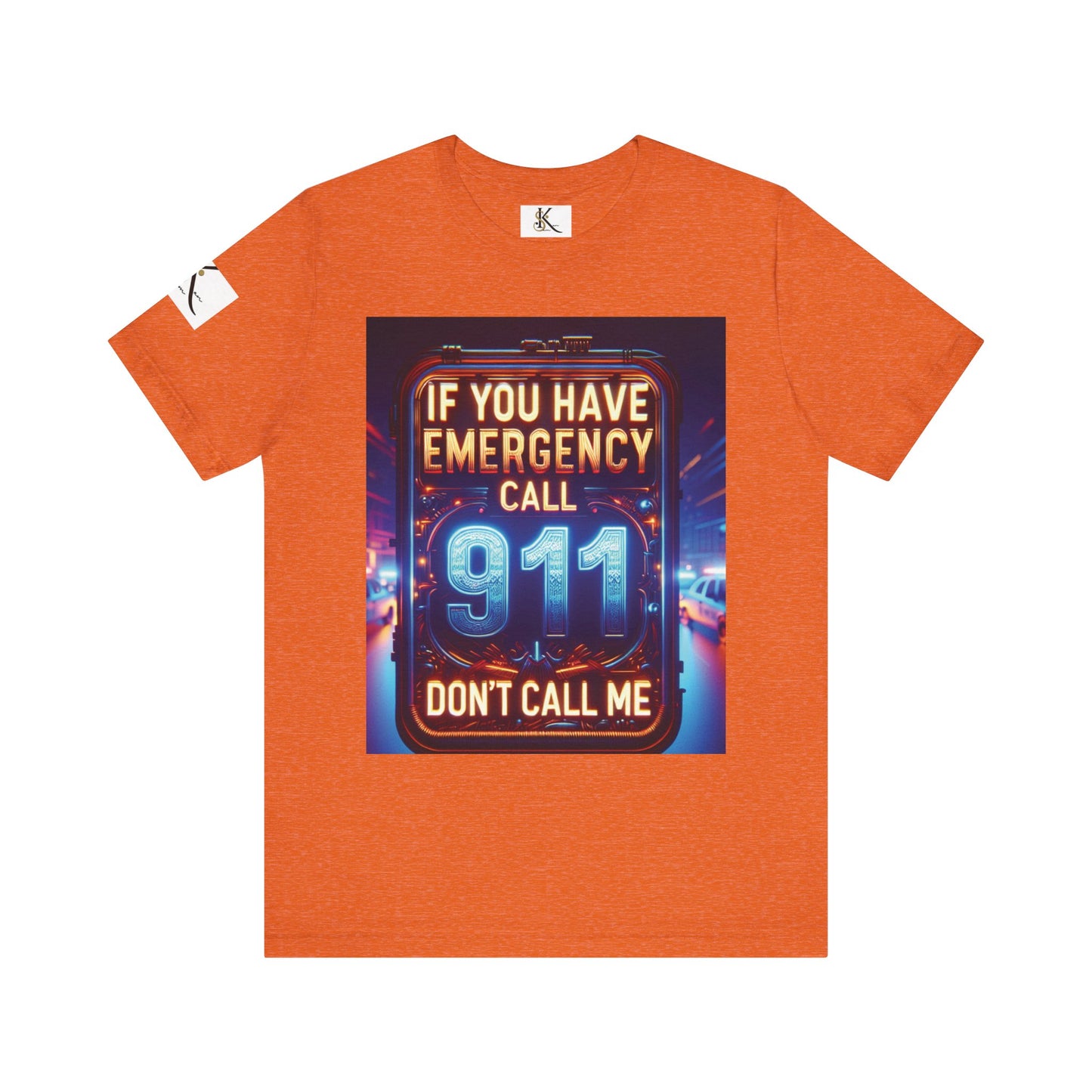 Emergency Contact | Unisex Jersey Short Sleeve Tee