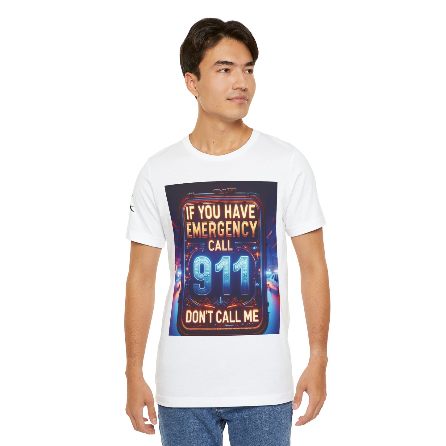 Emergency Contact | Unisex Jersey Short Sleeve Tee