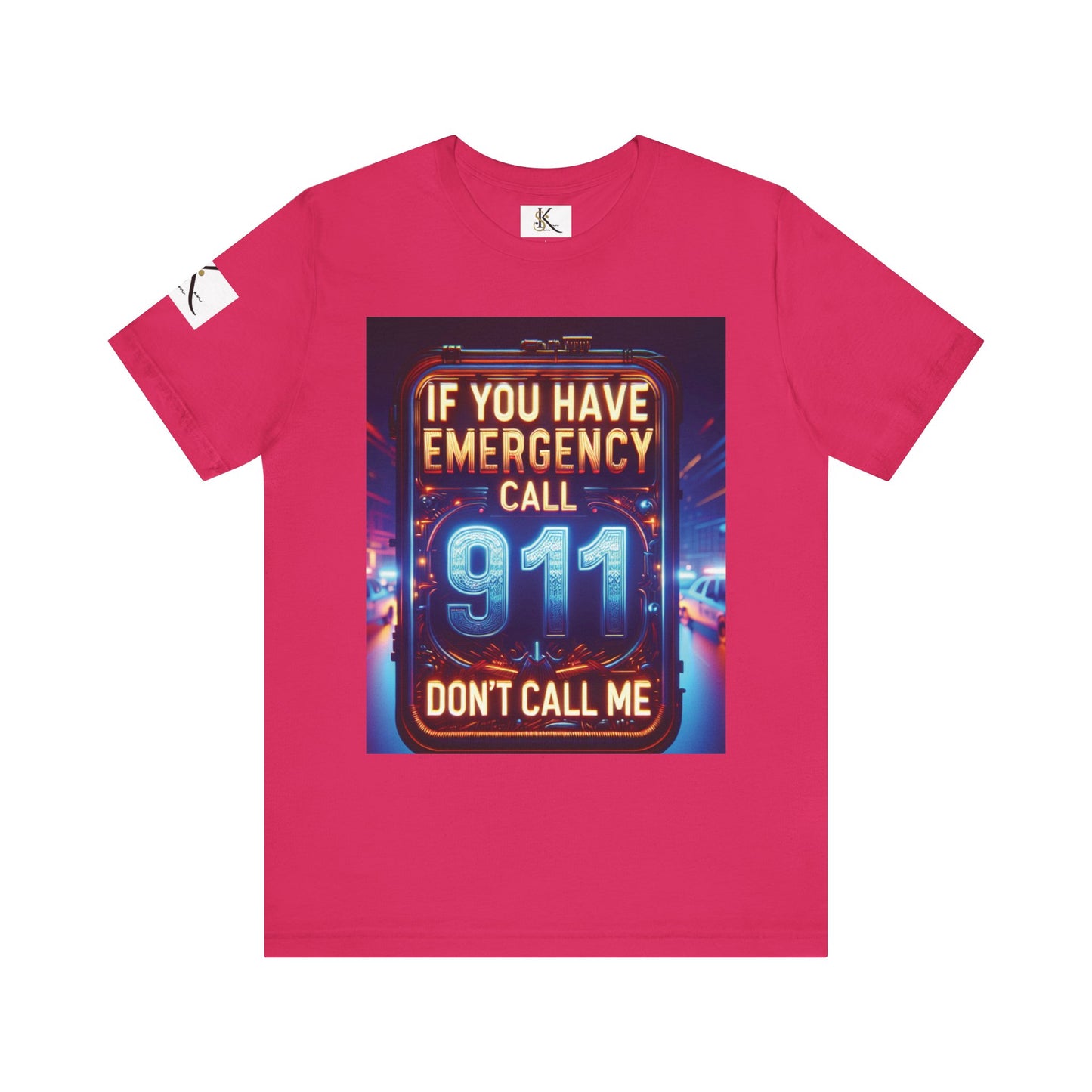 Emergency Contact | Unisex Jersey Short Sleeve Tee