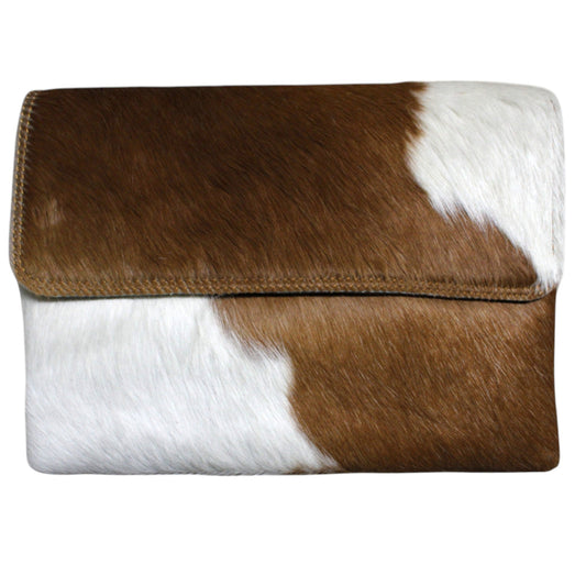 Eden 23 - Hair-on Cow Hide Clutch | Versatile and Handmade Leather Bag 1 of 1