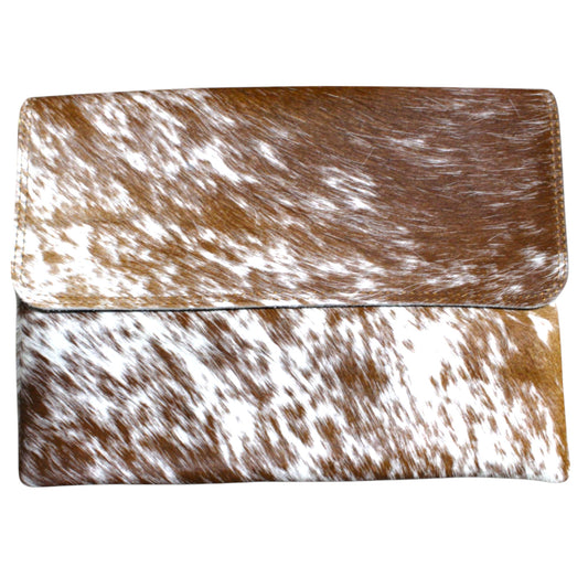 Eden 5 - Hair-on Cow Hide Clutch | Versatile and Handmade Leather Bag 1 of 1