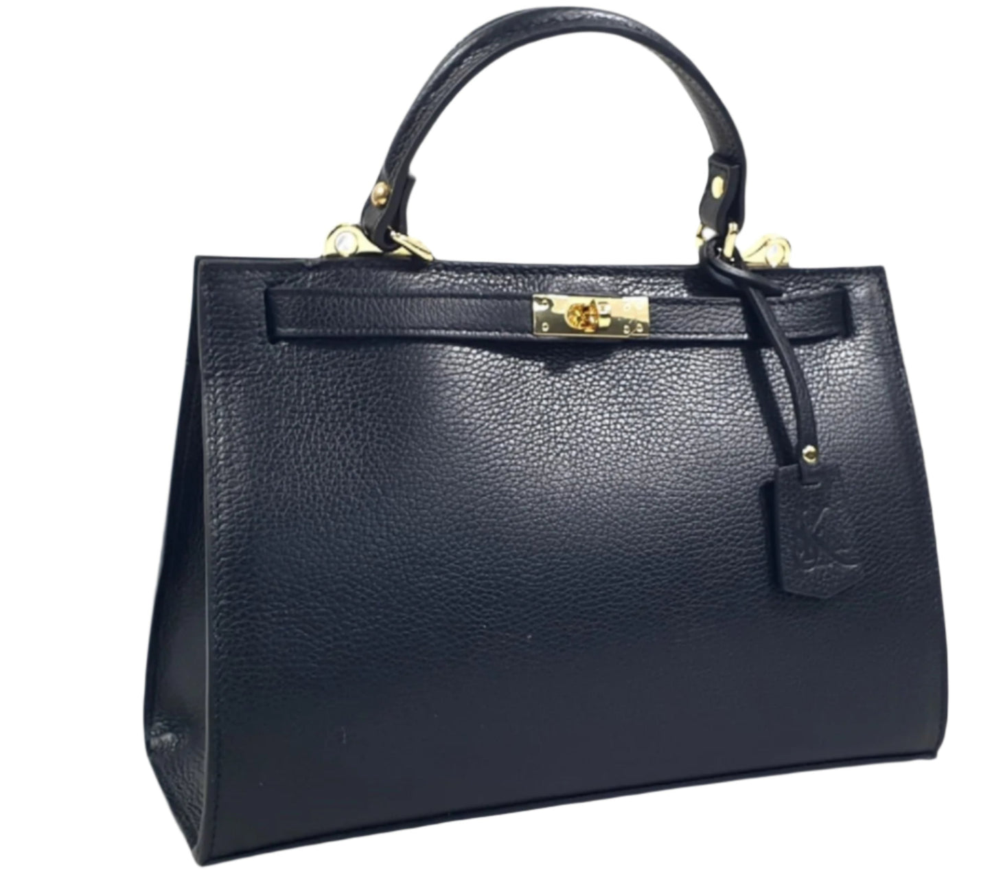Comfort Top Handle Bag Wine | High Quality Pebbled Italian Leather Handbag (Available in 4 Colors) (Copy) (Copy)