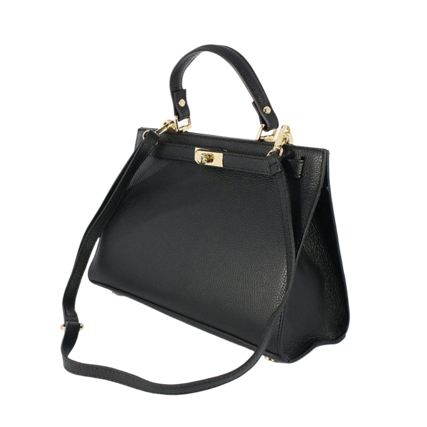 Comfort Top Handle Bag Wine | High Quality Pebbled Italian Leather Handbag (Available in 4 Colors) (Copy) (Copy)