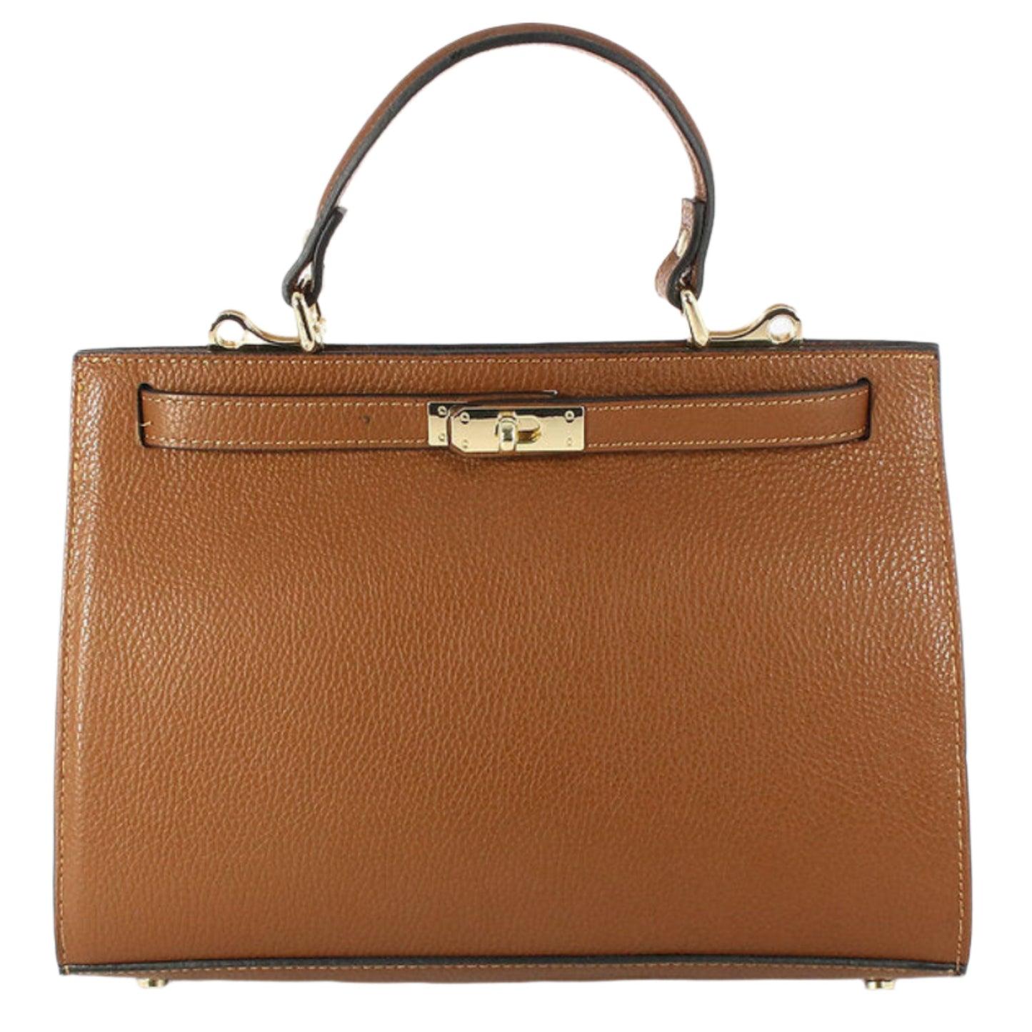 Comfort Top Handle Bag Wine | High Quality Pebbled Italian Leather Handbag (Available in 4 Colors) (Copy) (Copy)