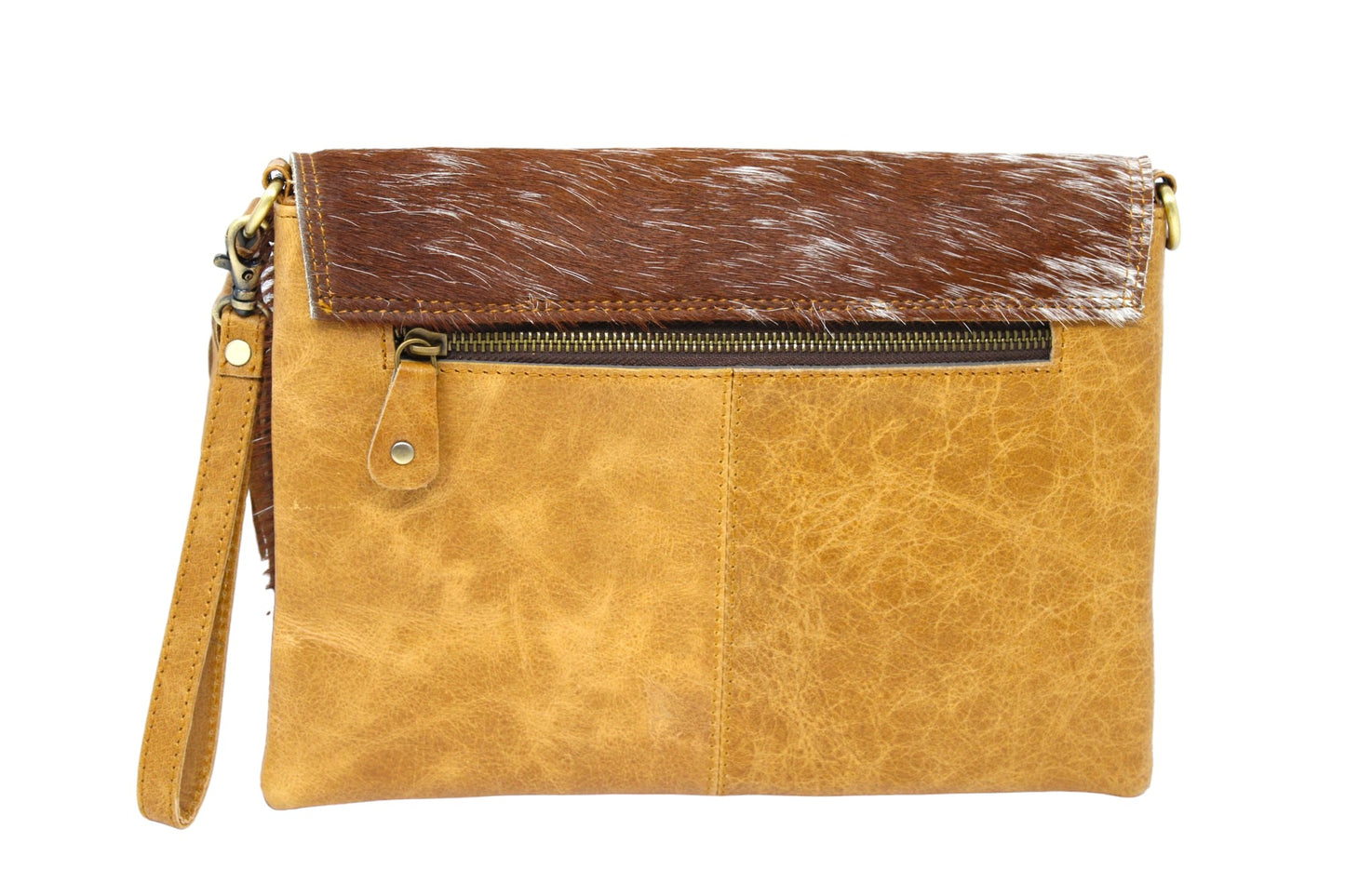 Eden 3 - Hair-on Cow Hide Clutch | Versatile and Handmade Wristlet 1 of 1