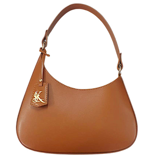 Eva | Smooth Leather Hobo Bag