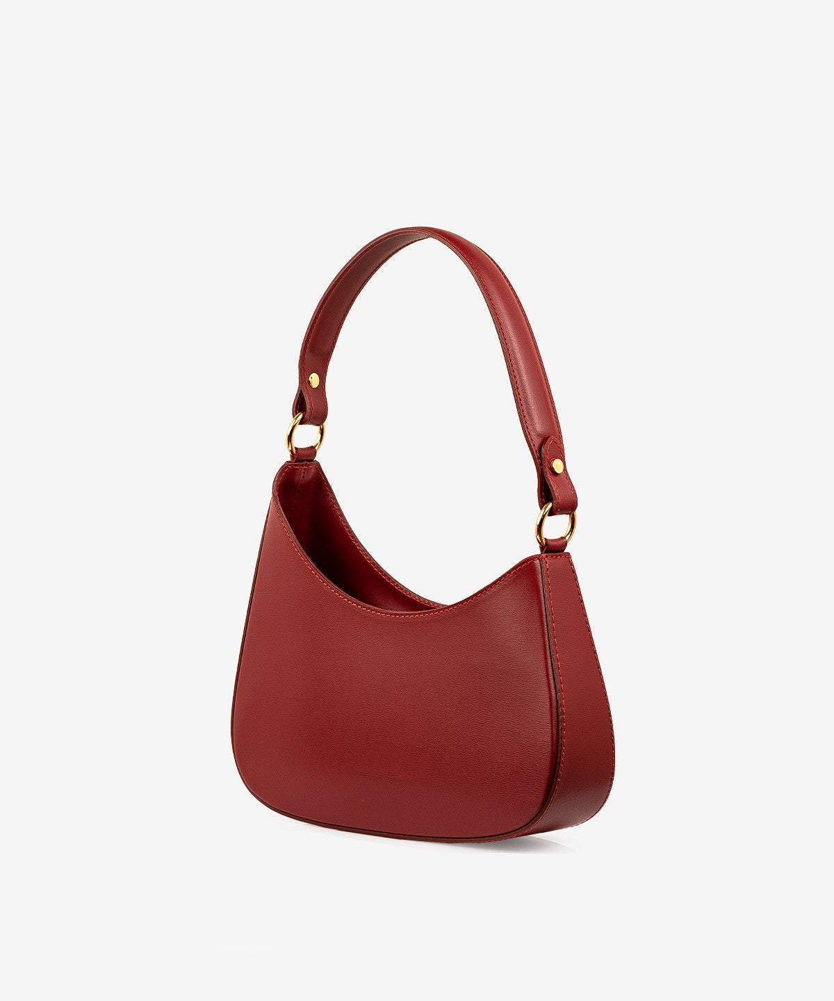 Eva | Smooth Leather Hobo Bag